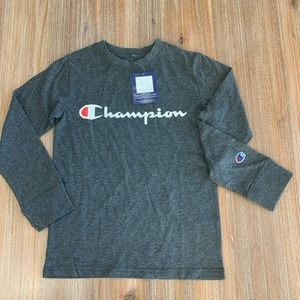 NWT Boys Champion Long Sleeve Tee